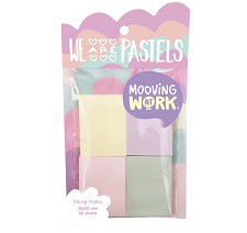 [L24466] MAW PASTEL NOTA DHESIVA 38X50X4 X50HJS POST IT MOOVING. (L24466)
