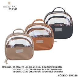 [R154228] PORTACOSMETICOS AMAYRA SET X3 UNIDADES (R154228)