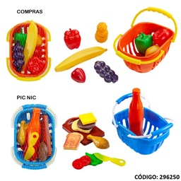 [J296250] JUGUETE CANASTA DE MANDADOS MINIPLAY (J296250)