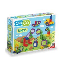 [J23967] RASTI CRICO DINO 57 PIEZAS (J23967)
