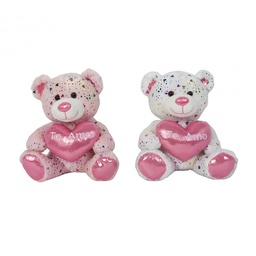 [G43126] PELUCHE OSO CON CORAZON 28CM. (G43126)