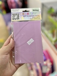 MEMO FIX TRANSPARENTE PASTEL (M806PTL)