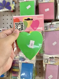 [M803C] MEMO FIX TRANSPARENTE SURTIDO CORAZON (M803C)