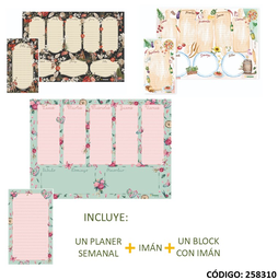 [L258310] PLANIFICADOR NORPAC ORGANIZADOR SEMANAL + BLOCK (L258310)