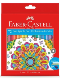 [L134271] LAPIZ DE COLOR FABER CASTELL X72 LARGOS (L134271)