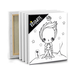 [L166978] BASTIDOR ENTELADO NICO DA ROCHA 20x30cm. N°1 (L166978)