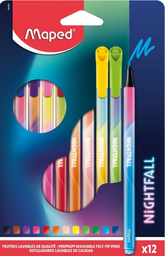 [L151771] MARCADOR MAPED NIGHTFALL TEEN X12 COLORES (L151771)