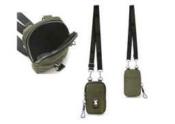 [R25409] BANDOLERA SKORA PINK TOKYO CON BOLSILLO Y LLAVERO (R25409)