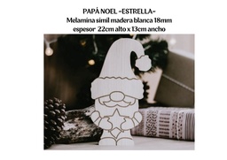 [R25320] DECO PAPA NOEL ESTRELLA (R25320)