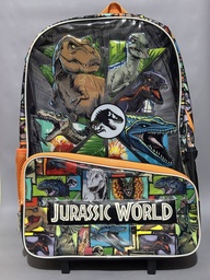 [L25491] MOCHILA CARRO 18&quot; WABRO JURASSIC WORLD (L25491)