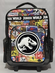 [L25471] MOCHILA CARRO 16&quot; WABRO JURASSIC WORLD (L25471)