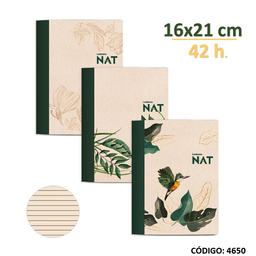 [L4650] CUADERNO LEDESMA NAT RAYADO X42hjs. (L4650)