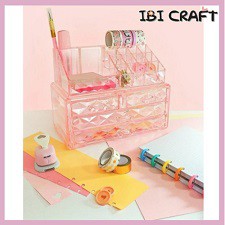 [L24414] ORGANIZADOR DE ESCRITORIO IBI CRAFT DIAMOND ROSA (L24414)