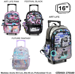 MOCHILA CARRO 17" CHIMOLA HOLO (L270160)