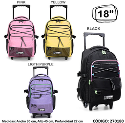 MOCHILA CARRO 18&quot; CHIMOLA ELASTICOS (L270180)