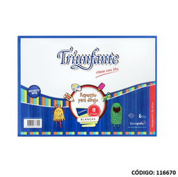 [L1166700] REPUESTO DIBUJO TRIUNFANTE N6 BLANCO (L1166700)