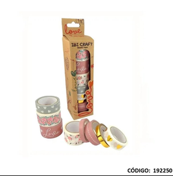 [L192250] CINTA WASHI IBI CRAFT X8 LOVE (L192250)