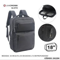 [L241204] PORTANOTEBOOK 18&quot;  LSD UNICROSS MOCHILA  (L241204)