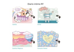 [L25543] DIARIO RY INTIMO CON FORMA Y CANDADO (L25543)