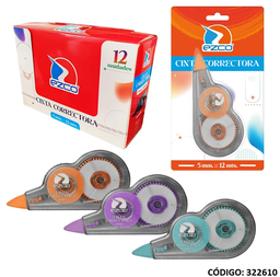 [L322610] CORRECTOR CINTA EZCO 5mm.X12m. (L322610)