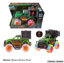 [J204650] CAMION MONSTER CON JAULA (J204650)