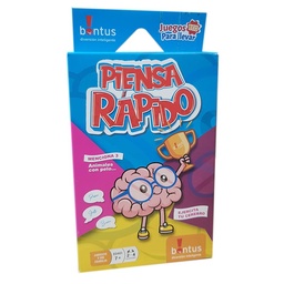 [G554] PIENSA RAPIDO BONTUS (G554)
