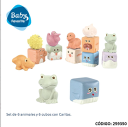 [J259350] MC BABY ANIMALES Y CARAS LOCAS (J259350)