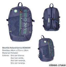 [L171610] PORTANOTEBOOK 18&quot; ROLAND GARROS MOCHILA (L171610)