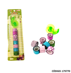 [L175770] WASHI TAPE MINI X8 UNIDADES (L175770)