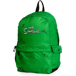 [L27653] MOCHILA 18&quot; MOOVING SIMPSONS GREEN ESPALDA (L27653)