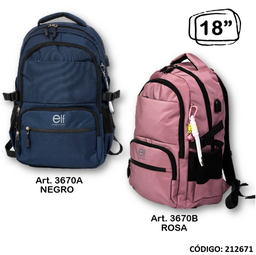 [L212671] PORTANOTEBOOK 18&quot; ELF MOCHILA (L212671)
