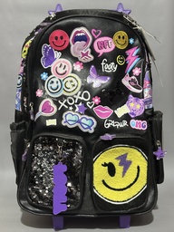 [L27948] MOCHILA CARRO 18&quot; FOOTY HAPPY SMILE (L27948)