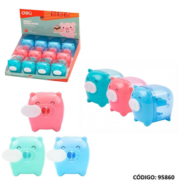 [L95860] SACAPUNTA DELI CERDITO CON DEPOSITO (L95860)