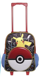[L60635] MOCHILA CARRO POKEBOLA METALIZADO (L60635)