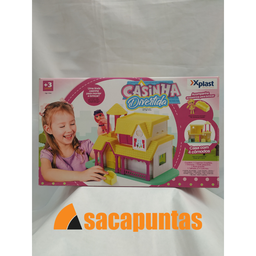 [J100985] CASITA DE MUÑECAS &quot;CASITA DIVERTIDA&quot; CON ACCESORIOS (J100985)