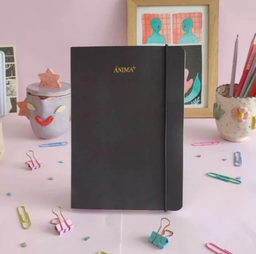 [L124001] CUADERNO A5 ANIMA ENCUADERNADO CON STICKER QR + LISO (L124001)