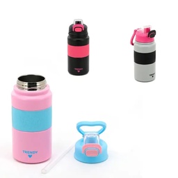 [R30183] BOTELLA TRENDY 600ml. ACERO (R30183)