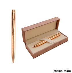 [L69428] BOLIGRAFO CON ESTUCHE TERCIOPELO FW TIMELESS (L69428)