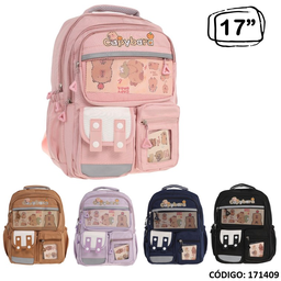 [L171409] MOCHILA 17&quot; OWEN CAPYBARA (L171409)