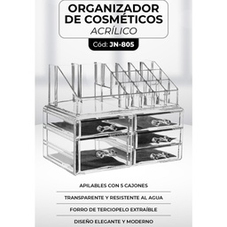 [R31435] ORGANIZADOR DE COSMETICOS CON 5 CAJON (R31435)