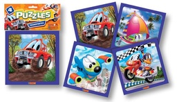 [J0780] PUZZLE DURAVIT TRANSPORTES X4 UNIDAES (J0780)