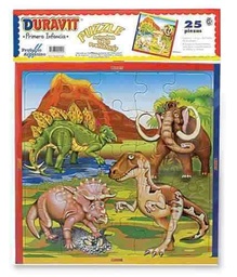 [J0785] PUZZLE  25 PIEZAS DURAVIT DINOSAURIOS (J0785)