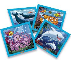 [J12890] PUZZLE DURAVIT 4 PIEZAS ACUARIO (J12890)