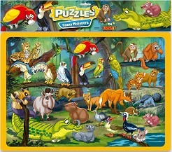 [J0788] PUZZLE  25 PIEZAS  DURAVIT FAUNA (J0788)