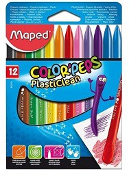[L1006] PLASTI CLEAN MAPED X12 COLORES (L1006)