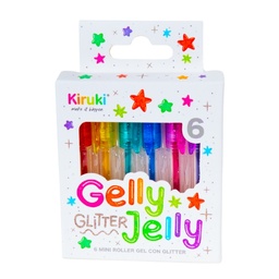 [L31714] ROLLER KIRUKI MINI X6 COLORES GLITTER (L31714)