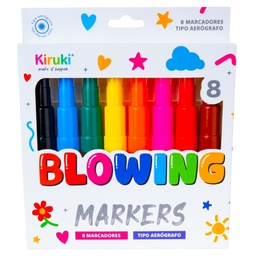 [L31724] MARCADOR KIRUKI BLOWING X8 COLORES AEROGRAFO (L31724)