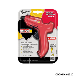 [L62210] PISTOLA ADHESIVA UNIPOX CHICA 15w. (L62210)