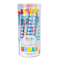 [L31929] BOLIGRAFO KIRUKI URBAN TINTA AZUL (L31929)