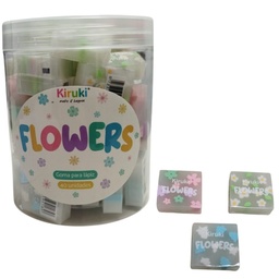 [L31932] GOMA DE BORRAR KIRUKI FLOWERS (L31932)